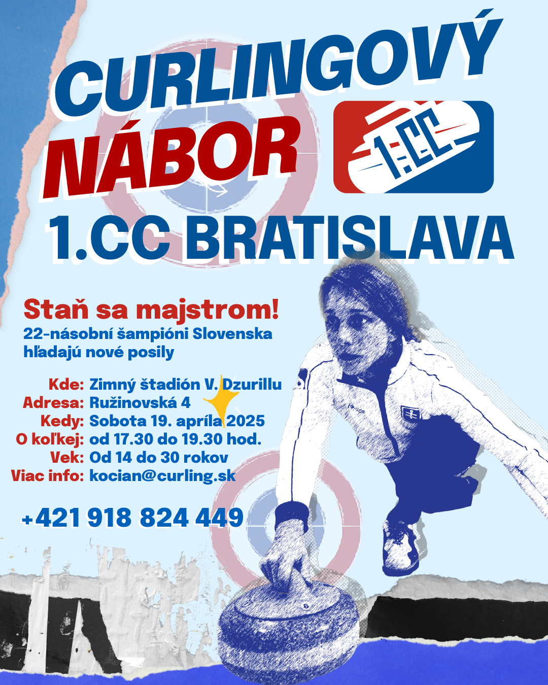 Nábor hráčov 1.CC Bratislava